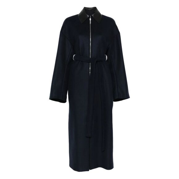 Sportmax Black Coats - Trench & Raincoats Women
